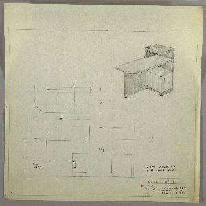 Drawing, Desk, ca. 1930s