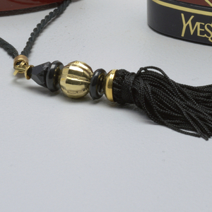 Opium Bottle, Lid, And String, 1977