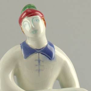 Kneeling Musician Figure, ca. 1960