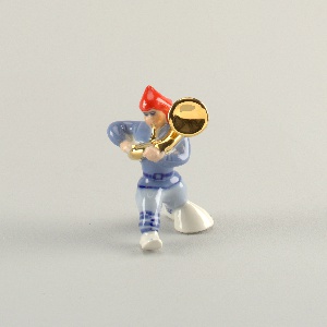 Man Playing Baritone Horn Figure, 1960–70