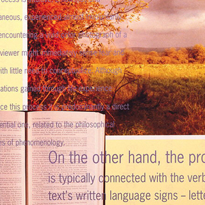 Poster, Typography as Discourse, Lecture, Art Directors Club of Indiana, 1991