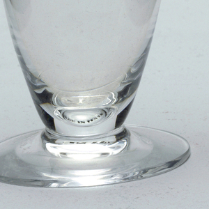 "Ovale" (Oval) Glass, 1987
