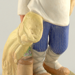 Farmer with Wheat Sheafs Figure, ca. 1930