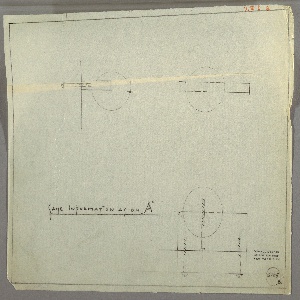 Drawing, Drawer Pull, early 20th century