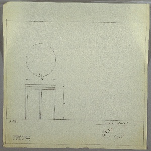 Drawing, End Table, early 20th century