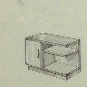 Drawing, End Table, early 20th century