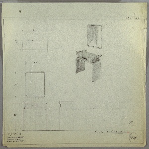 Drawing, Vanity and Mirror, September 9, 1933