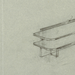 Drawing, End Table, ca. 1930