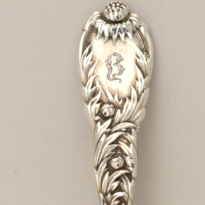 Chrysanthemum Salt Spoon, 1880–91