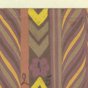 Drawing, Textile Design: Email (Enamel), 1919–23