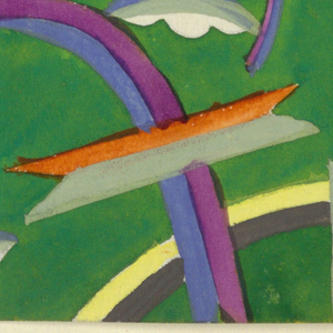 Drawing, Textile Design: Troja, 1912–17
