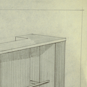 Drawing, Bar, early 20th century