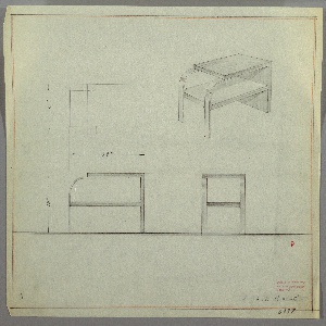 Drawing, End Table, early 20th century