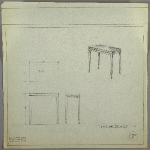 Drawing, End Table, early 20th century