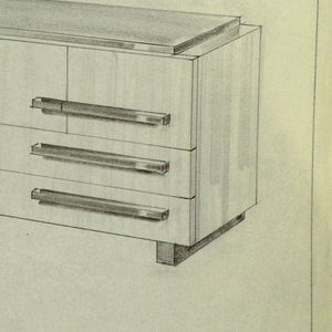 Drawing, Sideboard, ca. 1930