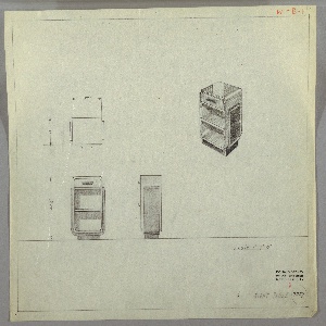 Drawing, Night Table, ca. 1930