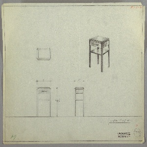 Drawing, End Table, early 20th century