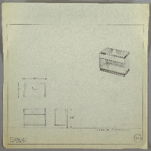 Drawing, End Table, early 20th century