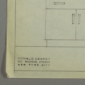 Drawing, Server, early 20th century