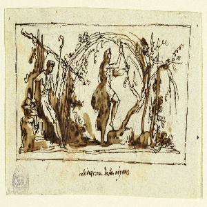 Drawing, Celebration of the Vine, ca. 1800