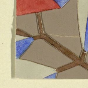 Drawing, Textile Design: Fidelio, 1924