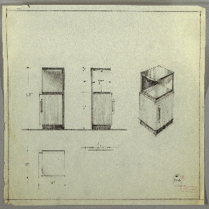 Drawing, Cabinet, ca. 1929–30