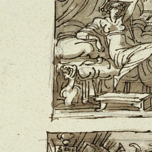 Drawing, The Four Continents: America, Asia, Africa, Europe, 1813