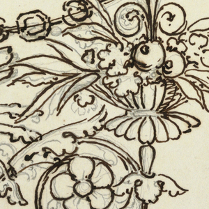 Drawing, Project for the Decoration of a Frieze, 1815–1823