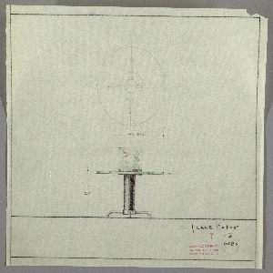 Drawing, End Table with Fish Bowl, early 20th century
