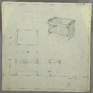 Drawing, Coffee Table, early 20th century