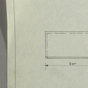 Drawing, Sideboard, early 20th century