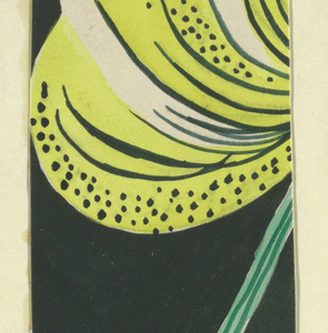 Drawing, Textile Design: Waldblume (Forest Flower), 1922