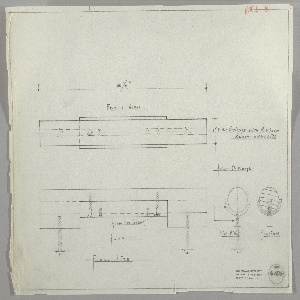 Drawing, Drawer Pull, early 20th century