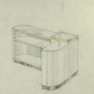 Drawing, Cabinet, early 20th century