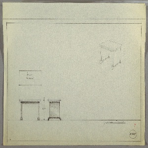 Drawing, End Table
