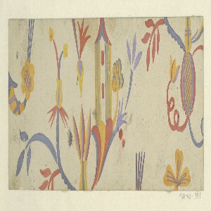 Drawing, Textile Design: Li-tai-po, 1919