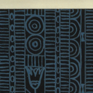 Drawing, Textile Design: Ozon (Ozone), 1923
