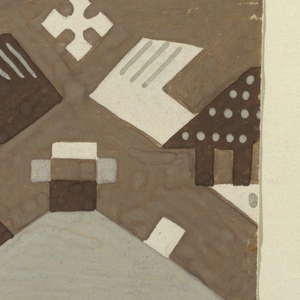 Drawing, Textile Design: Rebhuhn (Partridge), 1924