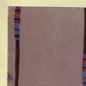 Drawing, Textile Design: Prolog (Prologue), 1922