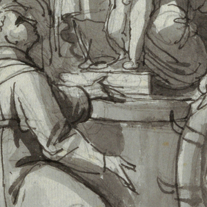 Drawing, Madonna with Saints, 1815–1823
