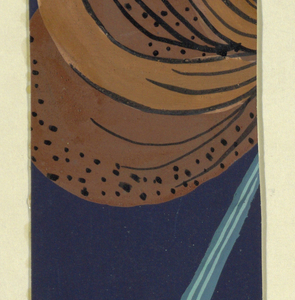 Drawing, Textile Design: Waldblume (Forest Flower), 1922