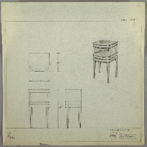 Drawing, End Table, September 30, 1933