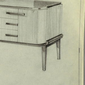 Drawing, Sideboard, ca. 1930