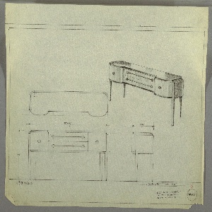 Drawing, Sideboard, September 30, 1933