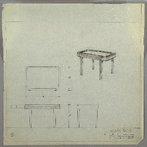 Drawing, Coffee Table, early 20th century