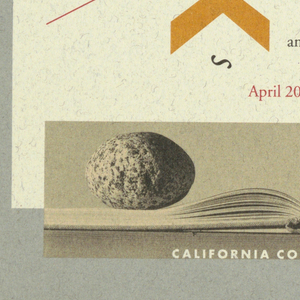 Invitation, Fourth Annual "Adopt-a-Book," California College of Arts and Crafts, April 20, 1992, 1992
