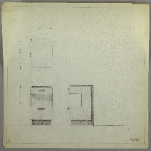 Drawing, End Table, early 20th century