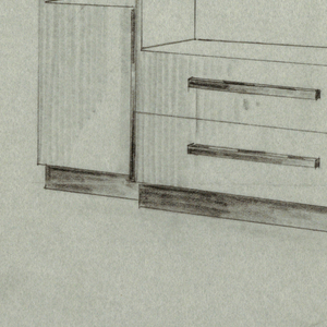 Drawing, Wall Unit, ca. 1935