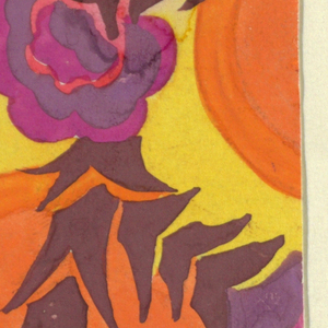 Drawing, Textile Design: Hallensee, 1912–17
