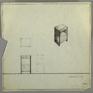 Drawing, End Table, ca. 1930